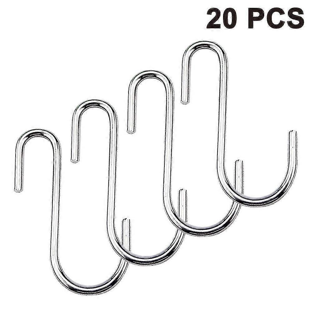 20 Pack Duty S Hooks Pan Pot H Rack Hooks Hanging Hs
