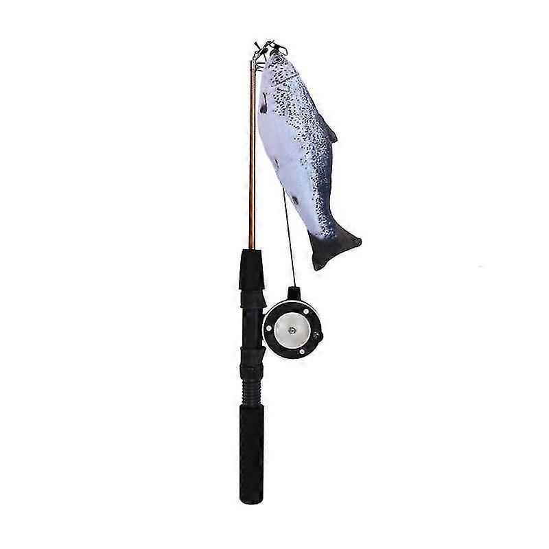 Creative Pet Funny Cat Toy Cat Funny Cat Stick Simulation Beating Fish Pet Toy