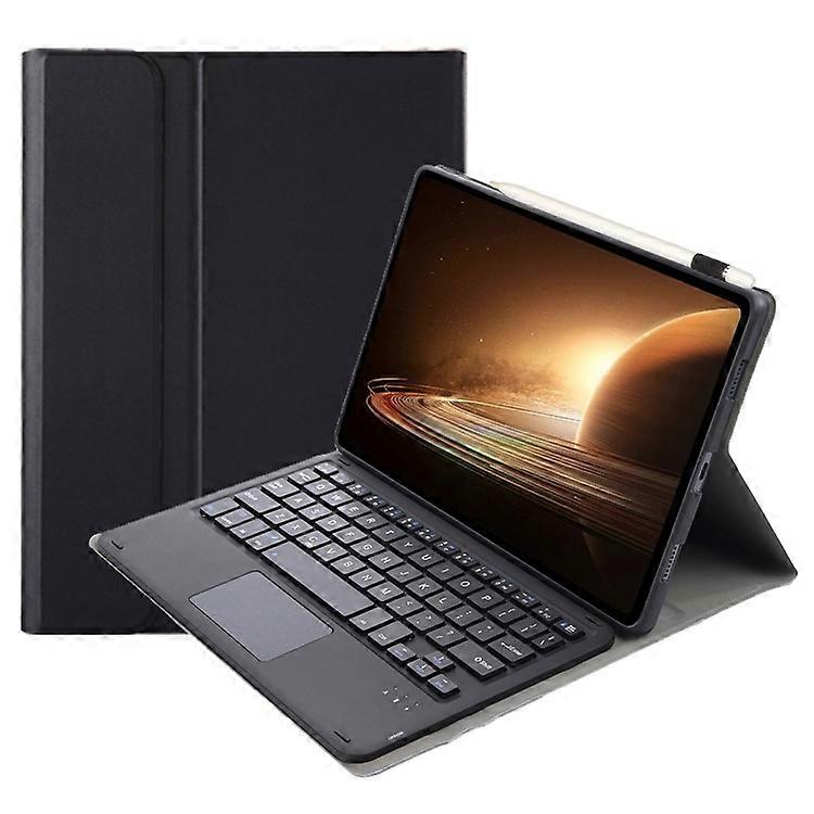 OP13-A Compatible For Oppo Pad 2 Tablet Case with Detachable Bluetooth Keyboard Touchpad Leather Stand Cover