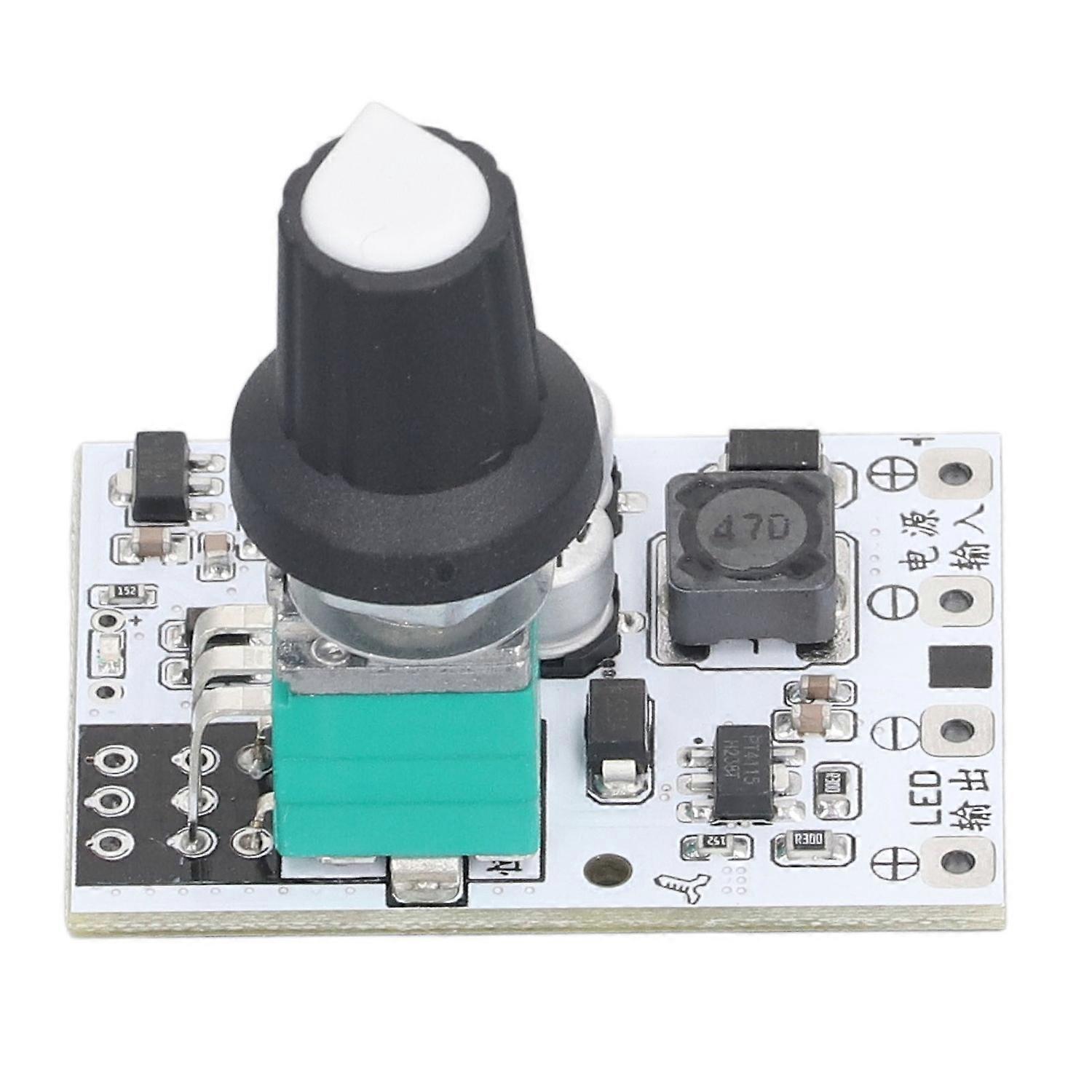 LED Constant Current Driver Board Large Capacity Dimming Constant Current Module with Knob DC5V to 2