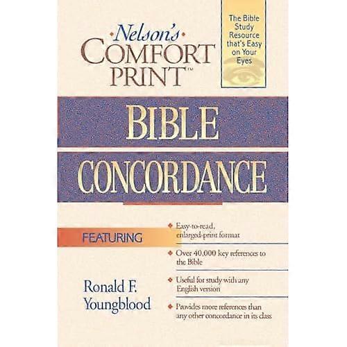 Nelson&s Comfort Print Bible Concordance