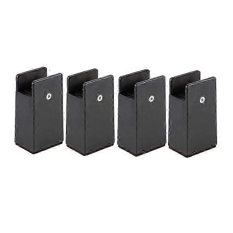Adjustable Bed Risers 4In,Furniture Risers with Screw Clamp,4Pc Couch Risers compatible Furniture Th