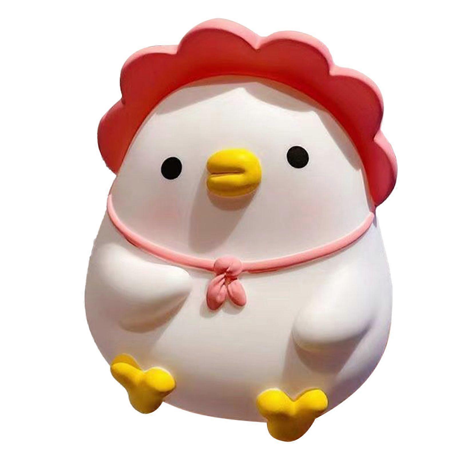 Παιδιά Κουμπαράς Χαριτωμένος Κινούμενα σχέδια Money Coin Bank Anti Fall βινυλίου ρητίνη Money Bank για αγόρια Κορίτσια ροζ πάπια