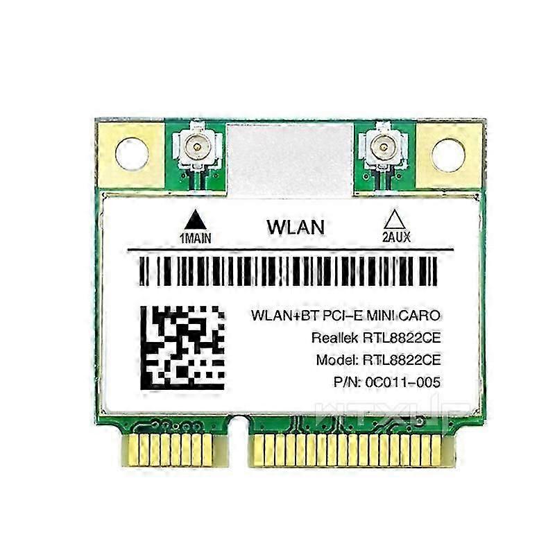Scheda di rete WiFi RTL8822CE 1200Mbps 2.4G/5Ghz 802.11AC Mini PCIe Bluetooth 5.0 Supporto per laptop/PC /