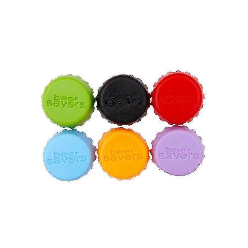 silicone bottle caps for packaging  different colors Beer Saver.