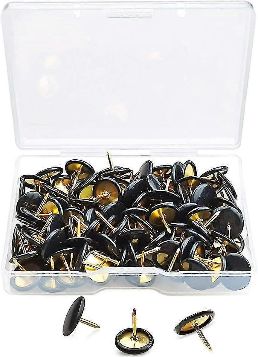 100 PCS Push Pins,Thumb Tacks, Board Pins for Cork Board, Push Pins for School