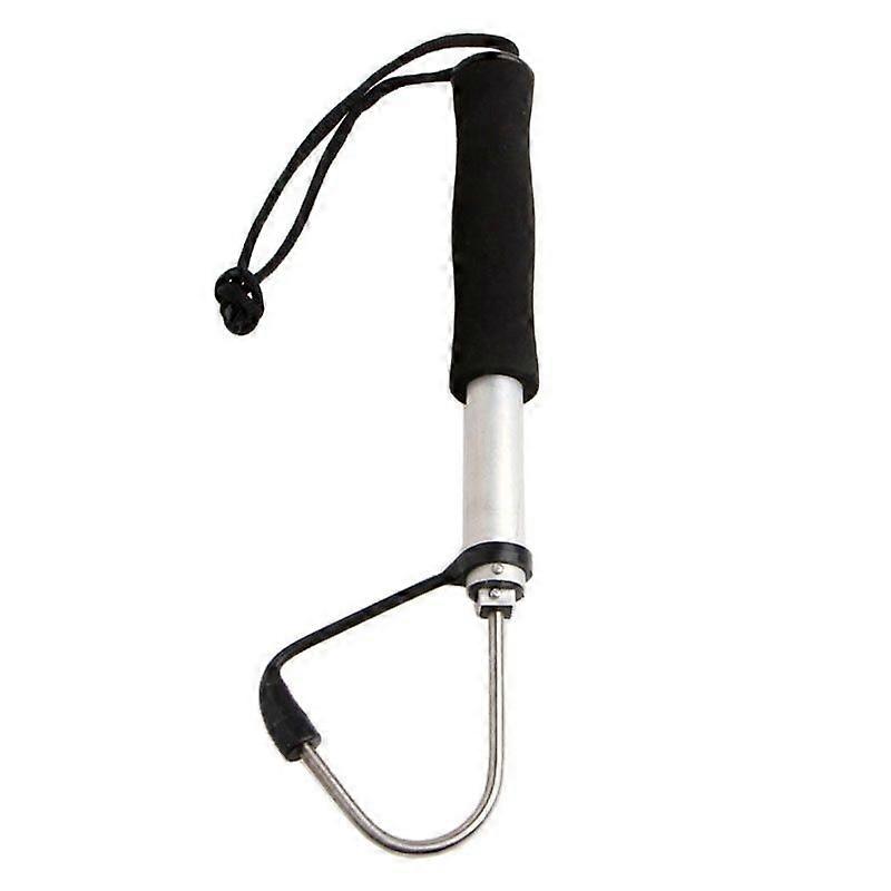 Stainless Steel Retractable Telescopic Gaff for Sea and Ice Fishing Bow Point for Hunting Fish Fishing Tool