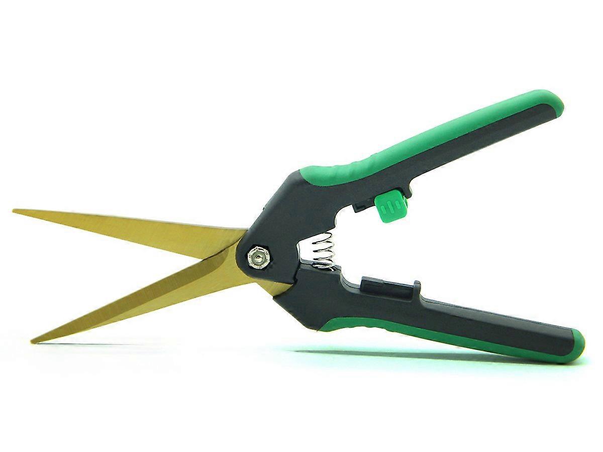 Garden Pruning Shears with Straight Tip for Precision Cutting - Perfect for Small Plants and Flower Beds Garden Maintenance