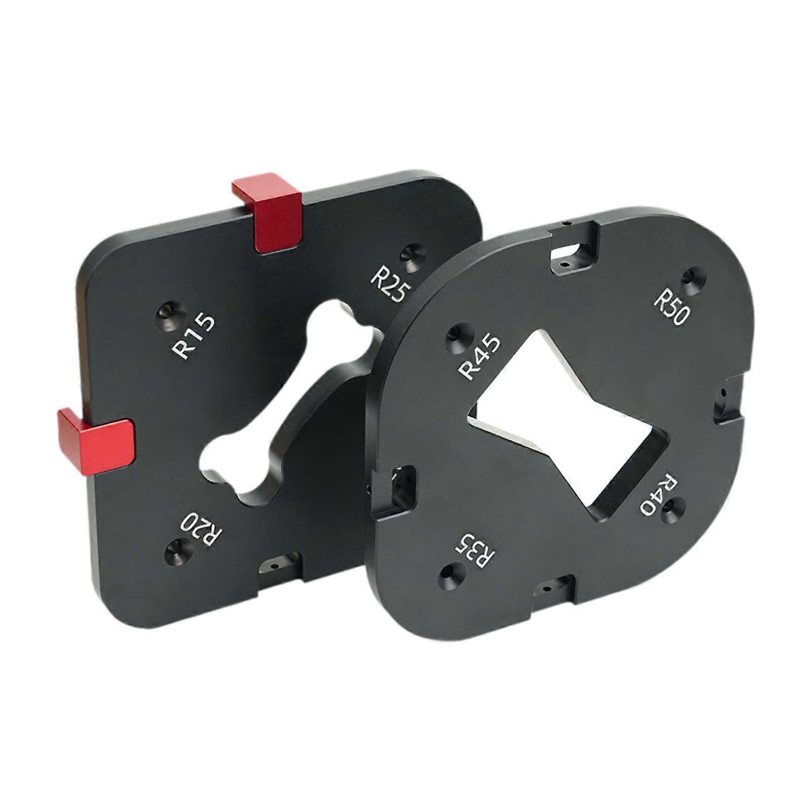 Round Corner Template, Jig Router Template, Carpentry Jig Tool Easy to Use