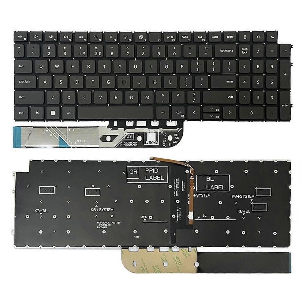 【New】 US Version Backlight Laptop Keyboard