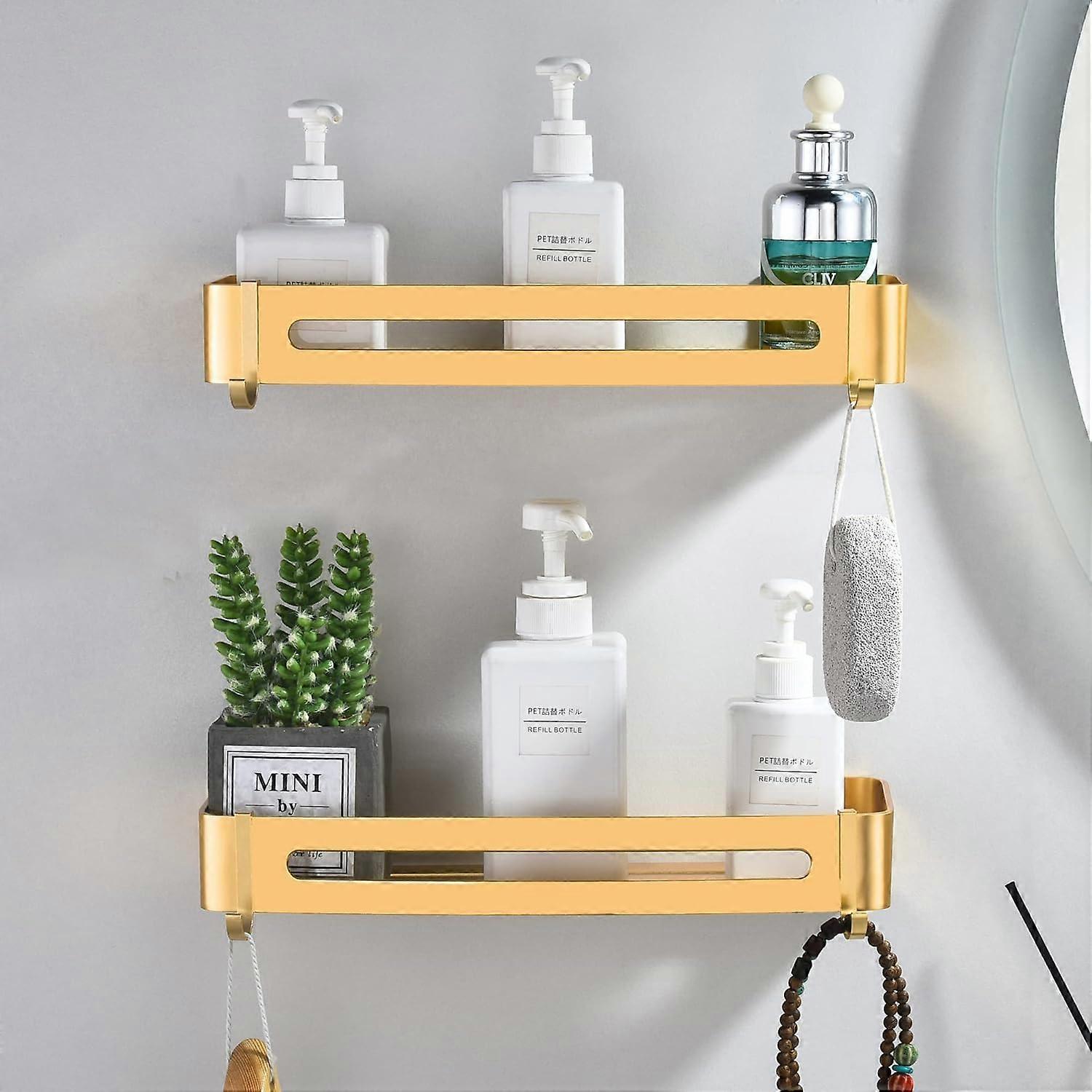 Bathroom Shelves, Metal, Wall Mounted, Organizer