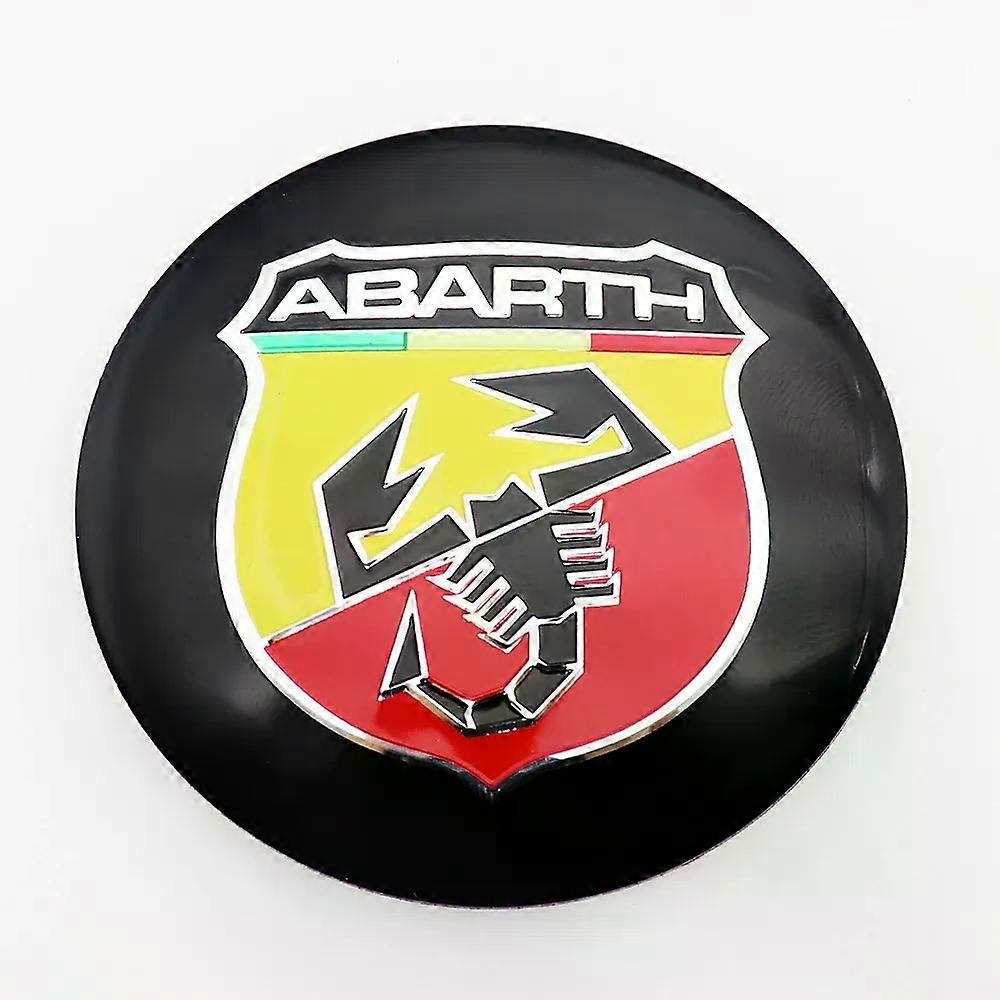 4pcs 56mm Abarth Scorpion λογότυπο αυτοκίνητο κέντρο πλήμνη τροχών αυτοκόλλητο χείλος ανακατασκευή δημιουργικό σήμα καλύπτει διακόσμηση έμβλημα auto αξεσουάρ