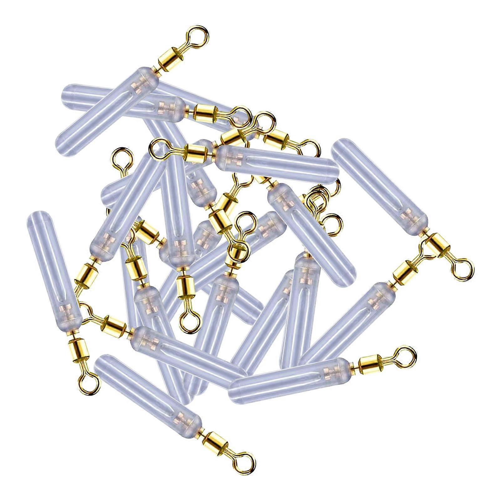 20x Kalastuskellukkeet Kalastustarvikkeet Kalastuspoiju Pyörivä kelluva holkki Float Float