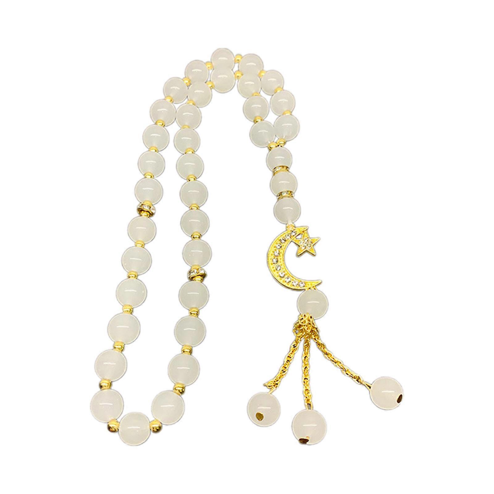 עדין זכוכית חרוז צלב מחרוזת תפילה צמידי תוסס תליונים לנשים גבר דתי יד שרשרת תפילה מדיטציות