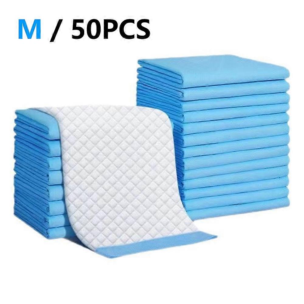 Haustier-Hundewindeln verdicken stark wasserabsorbierende desodorierende Einweg-Natursektauflage für Haustiere Größe M / 50 Stück