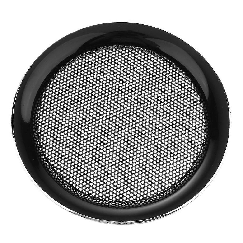 4inch Replacement Round Speaker Protective Mesh Cover Speaker Grille Black