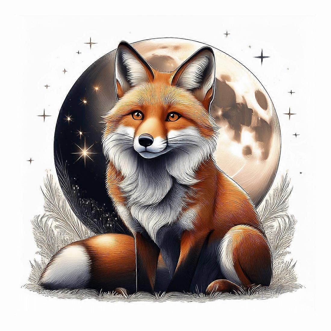 Iron-on patch Fox