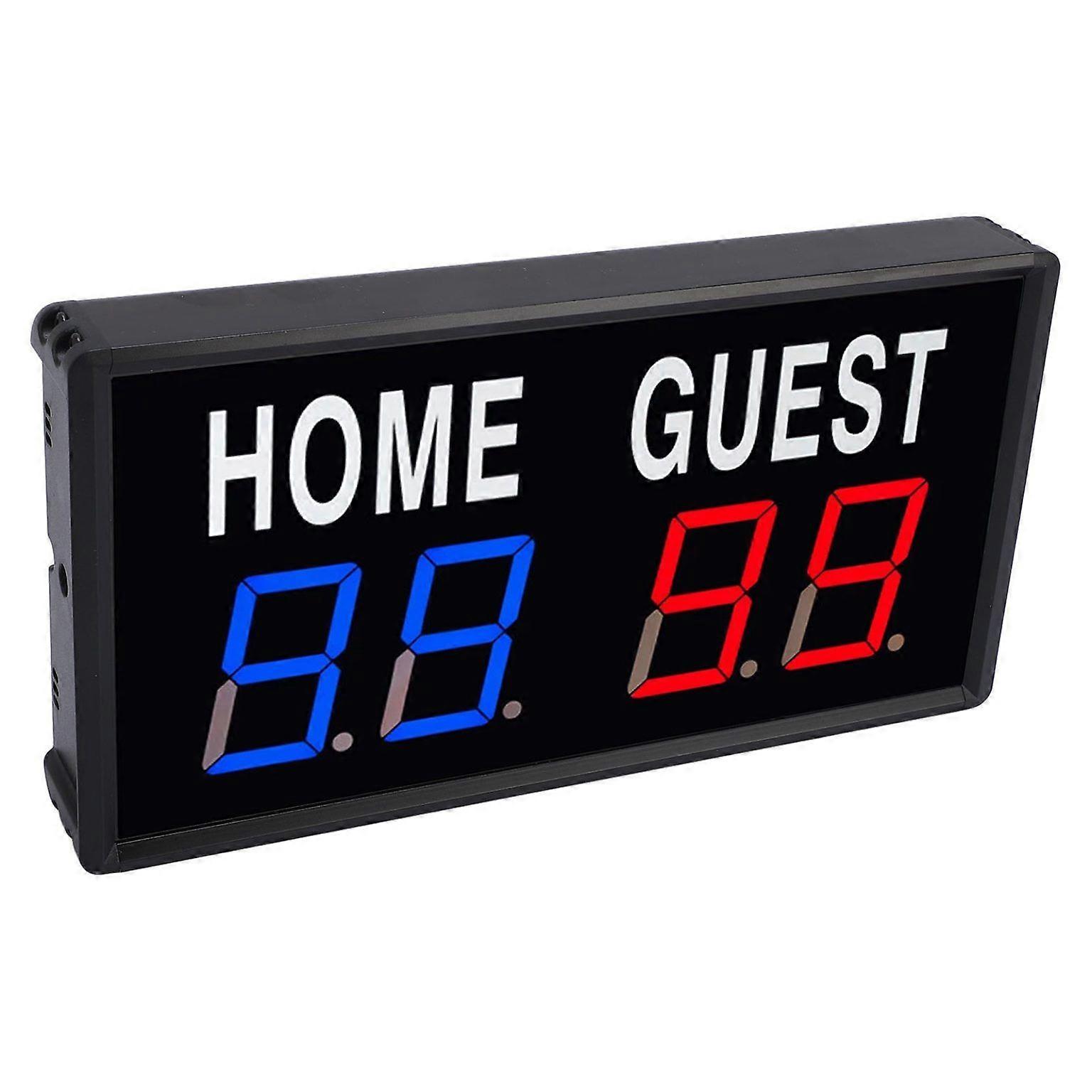 Portable LED Digital Scoreboard - Electronic Score Keeper