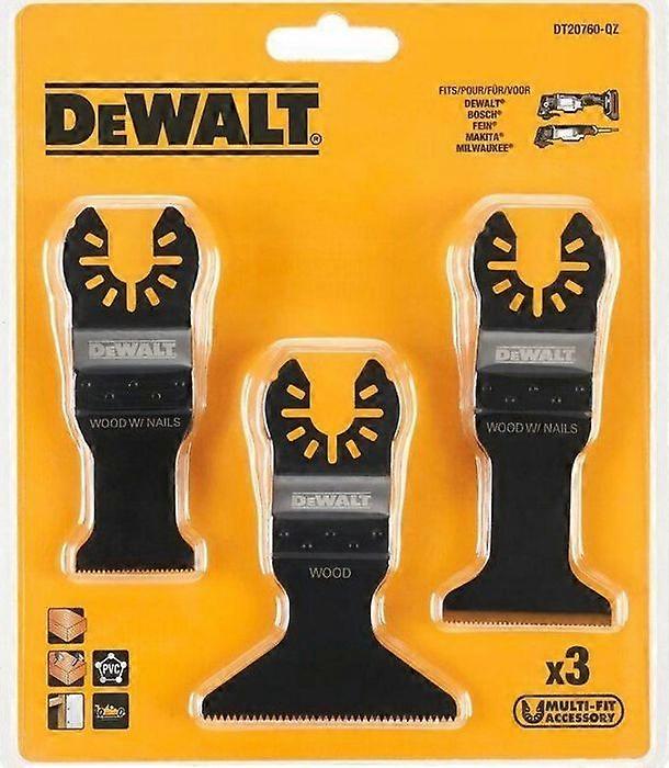 Dewalt multifunction tool - DT20760 - Multifunction tool set of 3 blades