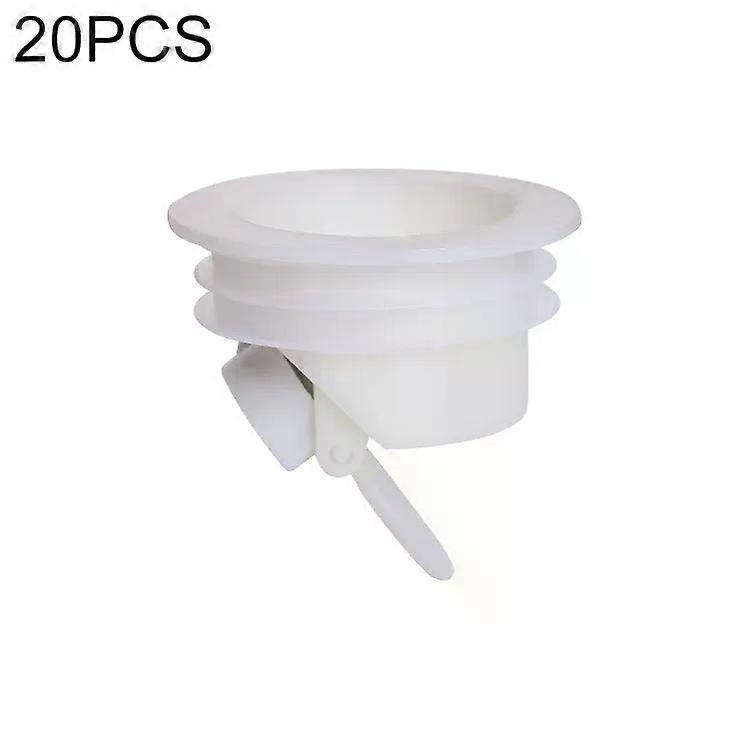 Floor Drain-20 PCS Insect & Odor Resistant Plastic Drain Core -