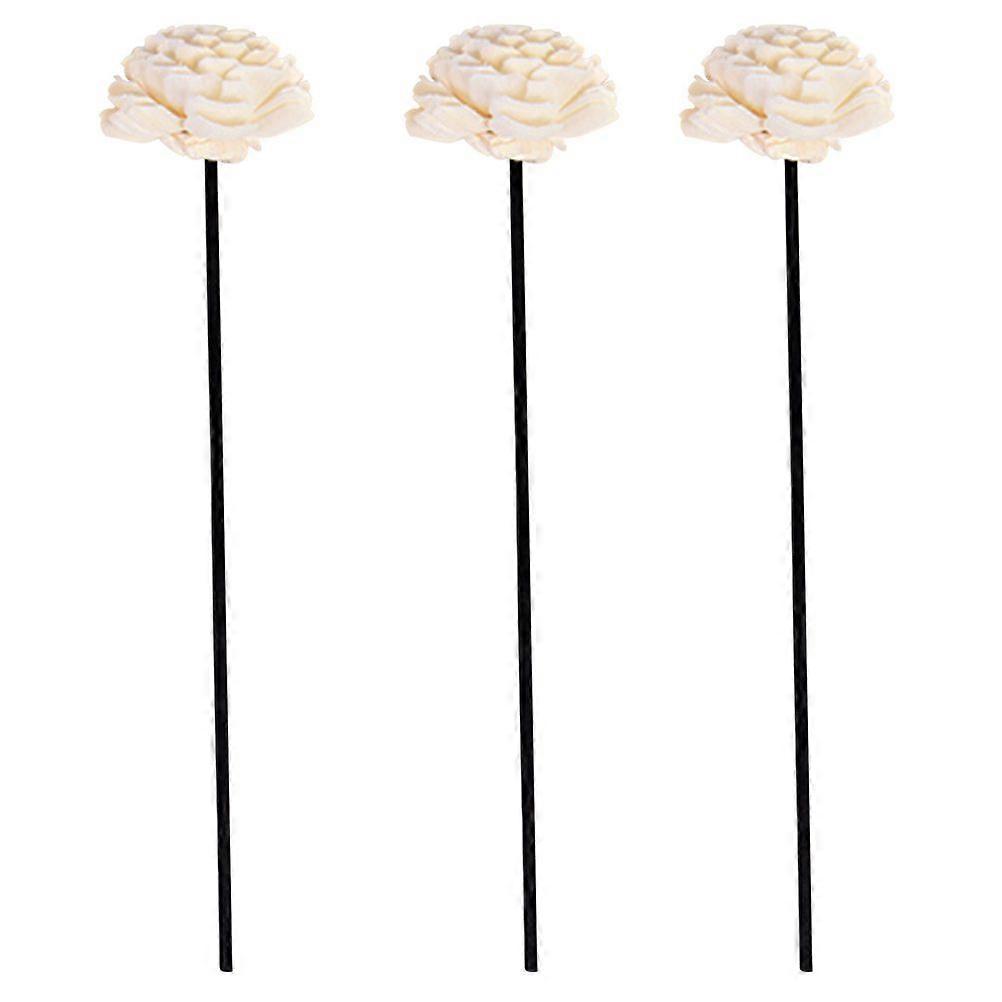 3Pcs Emulation Aromatherapy Plant Handmade Dried Flower Decor Home Supply