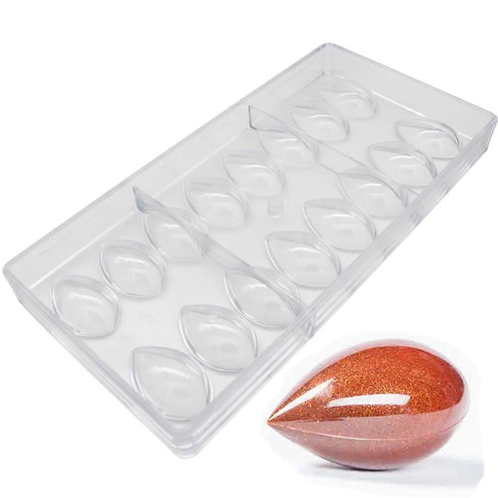 Chocolate Mold - Olive Shape Polycarbonate 3D Chocolate and Sugar Mold for Baking and Candy Making