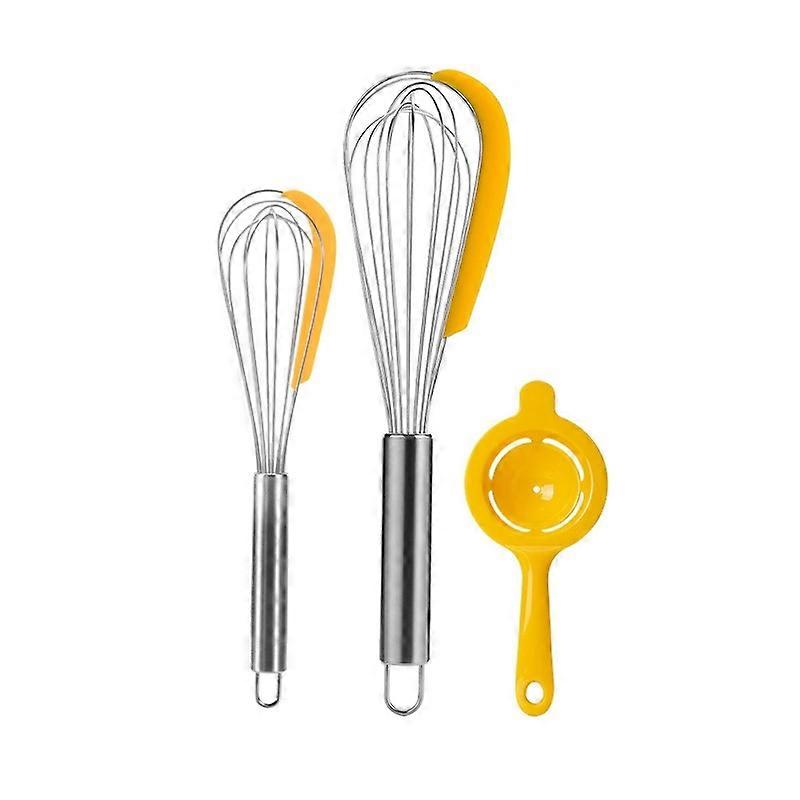 (New arrival) 3 in 1 Household Multifunctional Manual Egg Beater Cream Whisk