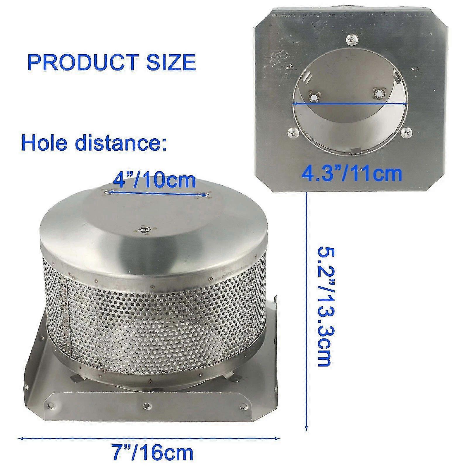10cm Pyramid Style For Patio Heater Parts 7 Inch Emitter Screen and Base Setqx
