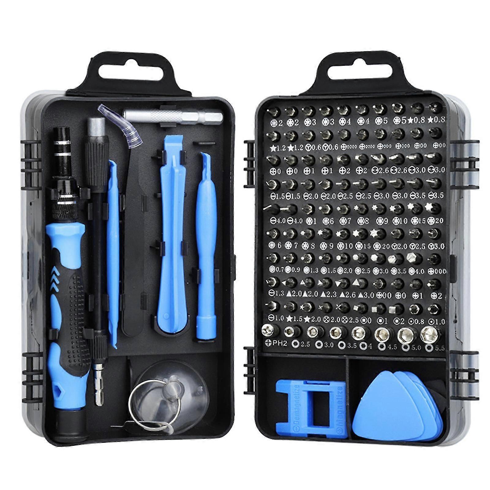 115 in 1 Magnetic Precision Screwdriver Set PC Phone Electronics Repair Tool Kit-SDR