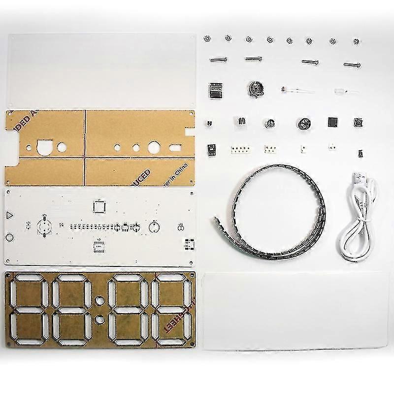 Lar Rainbow Digital Tube Ds3231 C Diy Kit With S