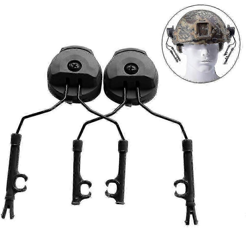 1 Pair 3m Peltor Arc Rail Adapter Attachment Kit For All Rail Ballistic Helmets