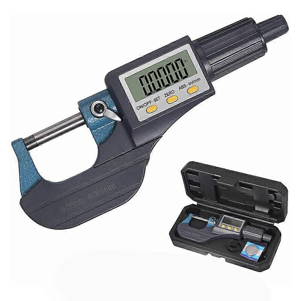Electronic Micrometer Wall Thickness Micrometer Digital Micrometer 0-25mm 0.001MM