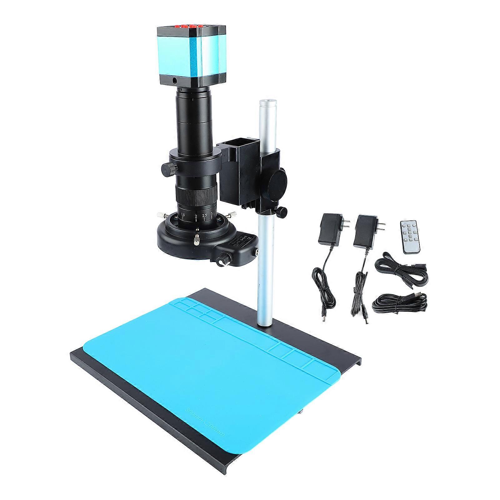 16MP Industrial Digital Microscope Camera - 180X Zoom, HD Output, Flexible Adjustment