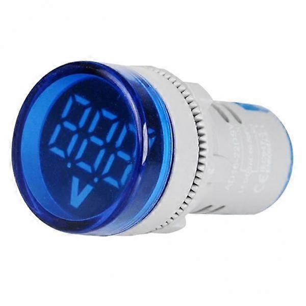 3X βολτόμετρο 12-500V βολτόμετρο LED ενδεικτική λυχνία μπλε