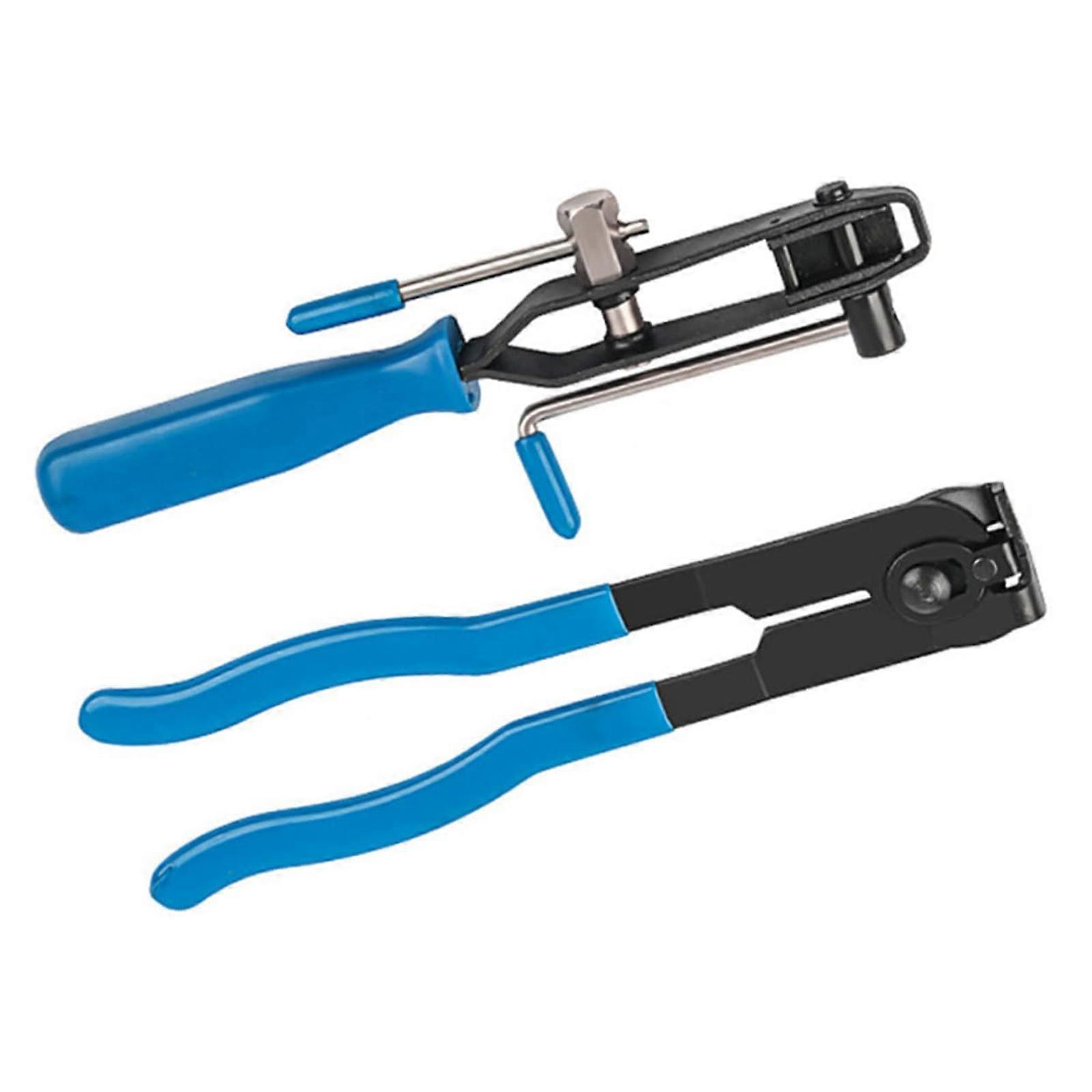 Blue Automotive CV Joint Boot Clamp Tool Set Cooling System Hose Tool for Most Car Sturdy and Efficient Plier