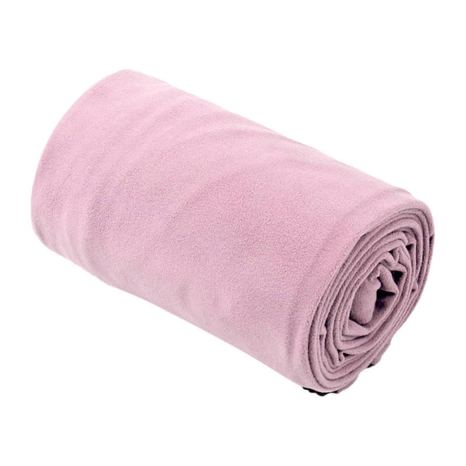 Camping Filt Fleece Sovsäck Liner för Trip Backpacking Kall Väder-färg: Rosa
