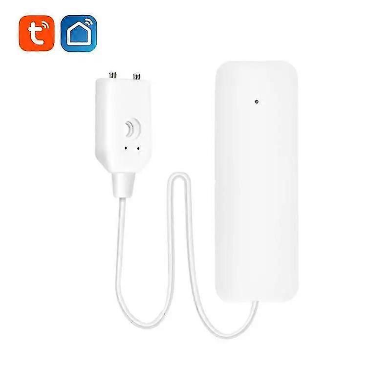 Tuya WiFi Water Leakage Sensor Smart Home Security Protection Overflow /Full Water Leak Detector Smart Life Remote Push Reminder