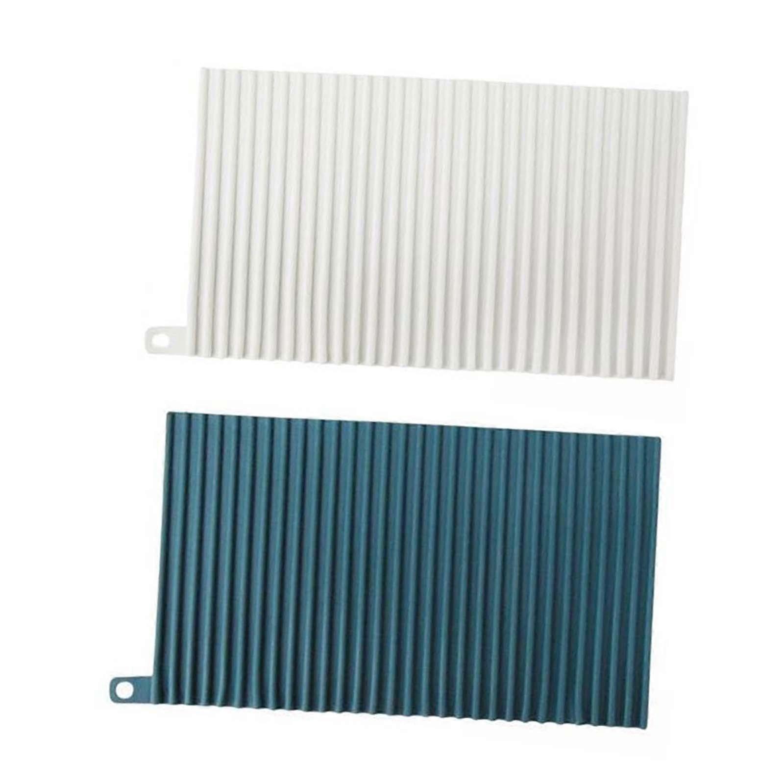 2x Draining Pad Heat Resistant Multipurpose for Dinnerware Household
