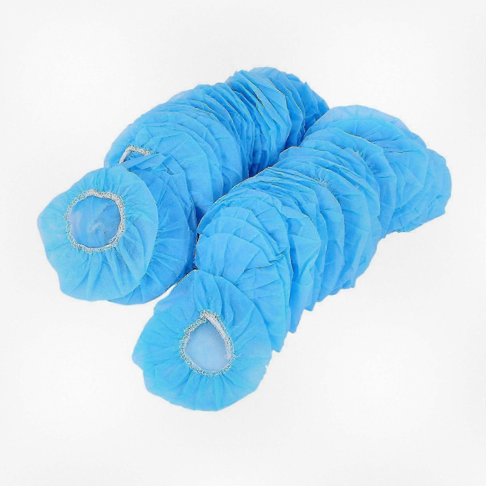 100 Pcs Disposable Hygienic Sanitary Earpads Ear Pads Cushions Made with Stretchable Fabric for Use with Headsets