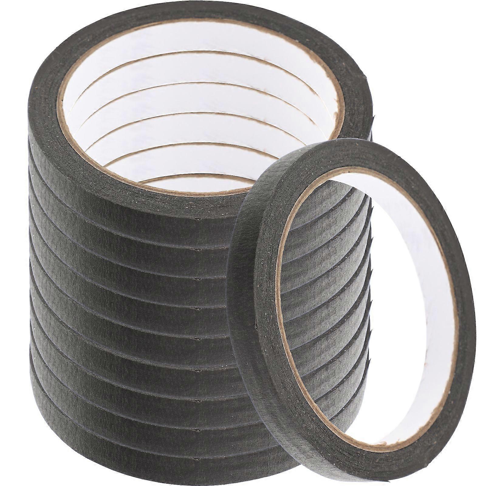 10 Rolls of DIY Masking Tapes Craft Art Paper Tapes Self-adhesive Tapes