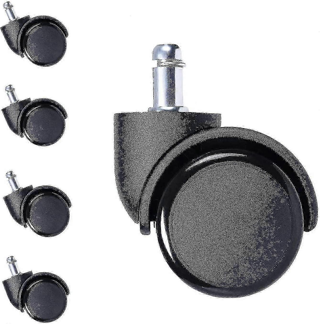 Roulettes en caoutchouc de 10 mm pour le remplacement de la chaise