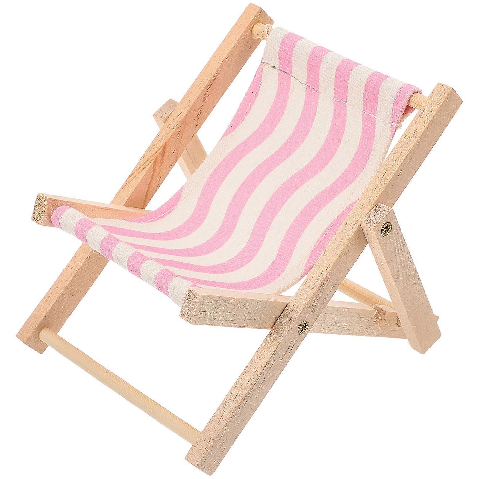 Beach Chair Phone Holder Sturdy Desktop Stand with Smooth Edges, Adorable Design for Mobile Phones, Perfect Loved Ones
