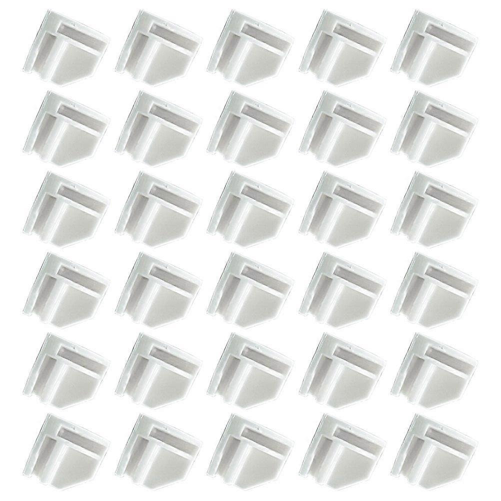Cube Connectors 50Pcs White Plastic Versatile Modular Closet Connectors for Connecting