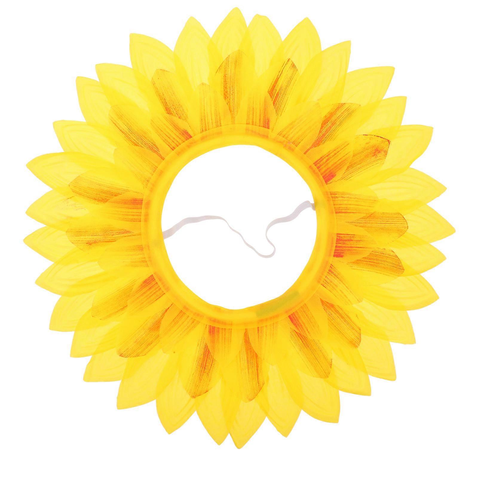 Ozdoba do włosów słonecznika, wszechstronna dla różnych motywów, słodki i elegancki wygląd