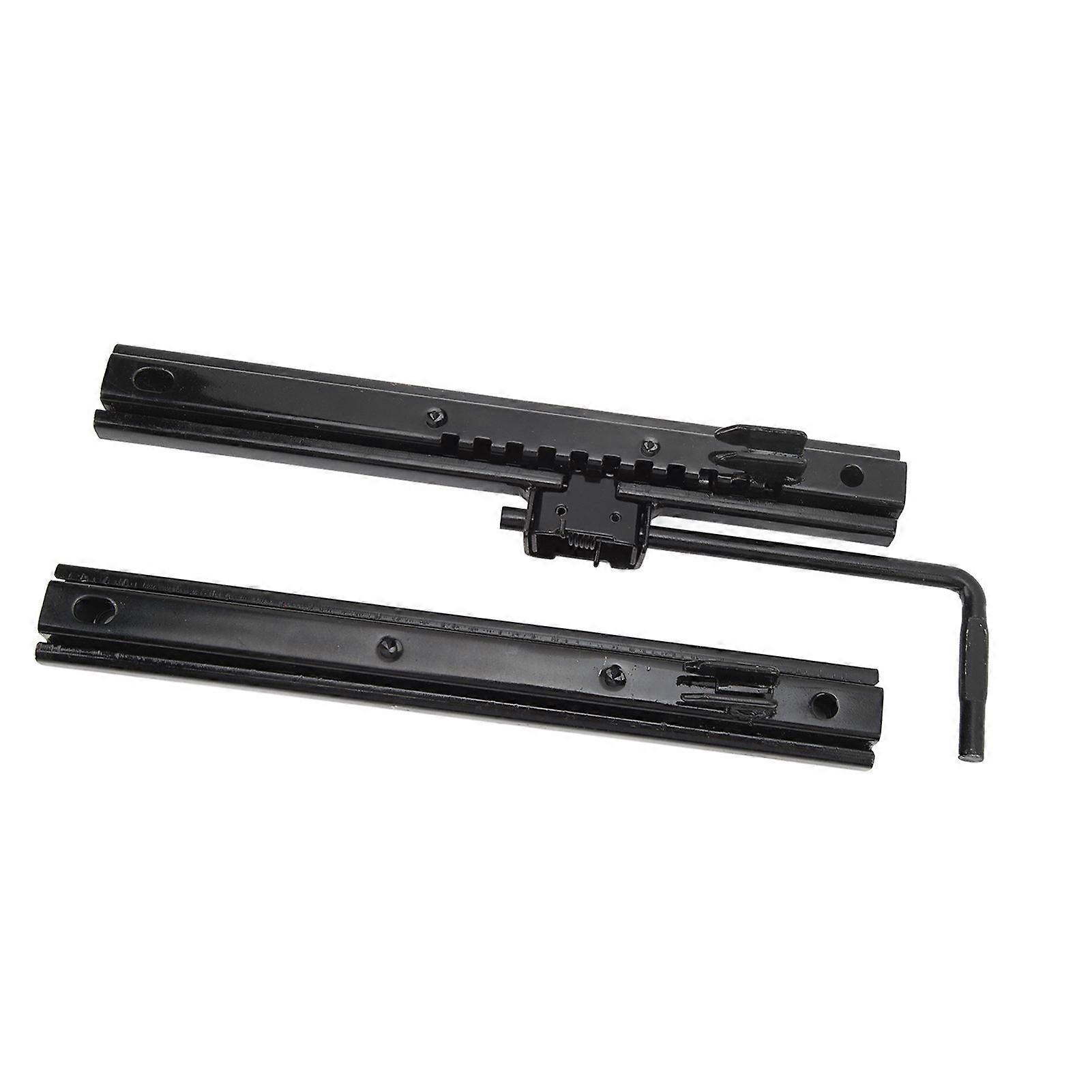 2pcs מושב מחוון מסלול חזק כוח מתכוונן מושב מחוון מסלול עבור ללכת קארט ארבעה גלגלים מחוץ לכביש טרקטורונים UTV