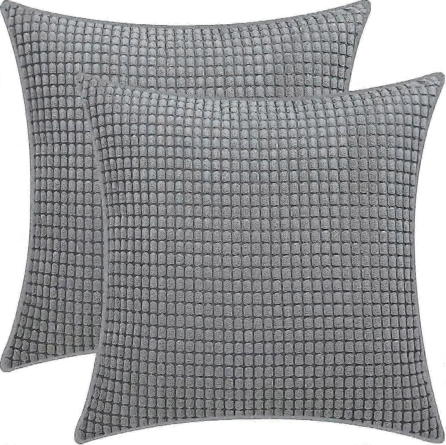 Soft Corduroy Pillowcase for General Use, Comfortable and Durable Corn Kernel Design
