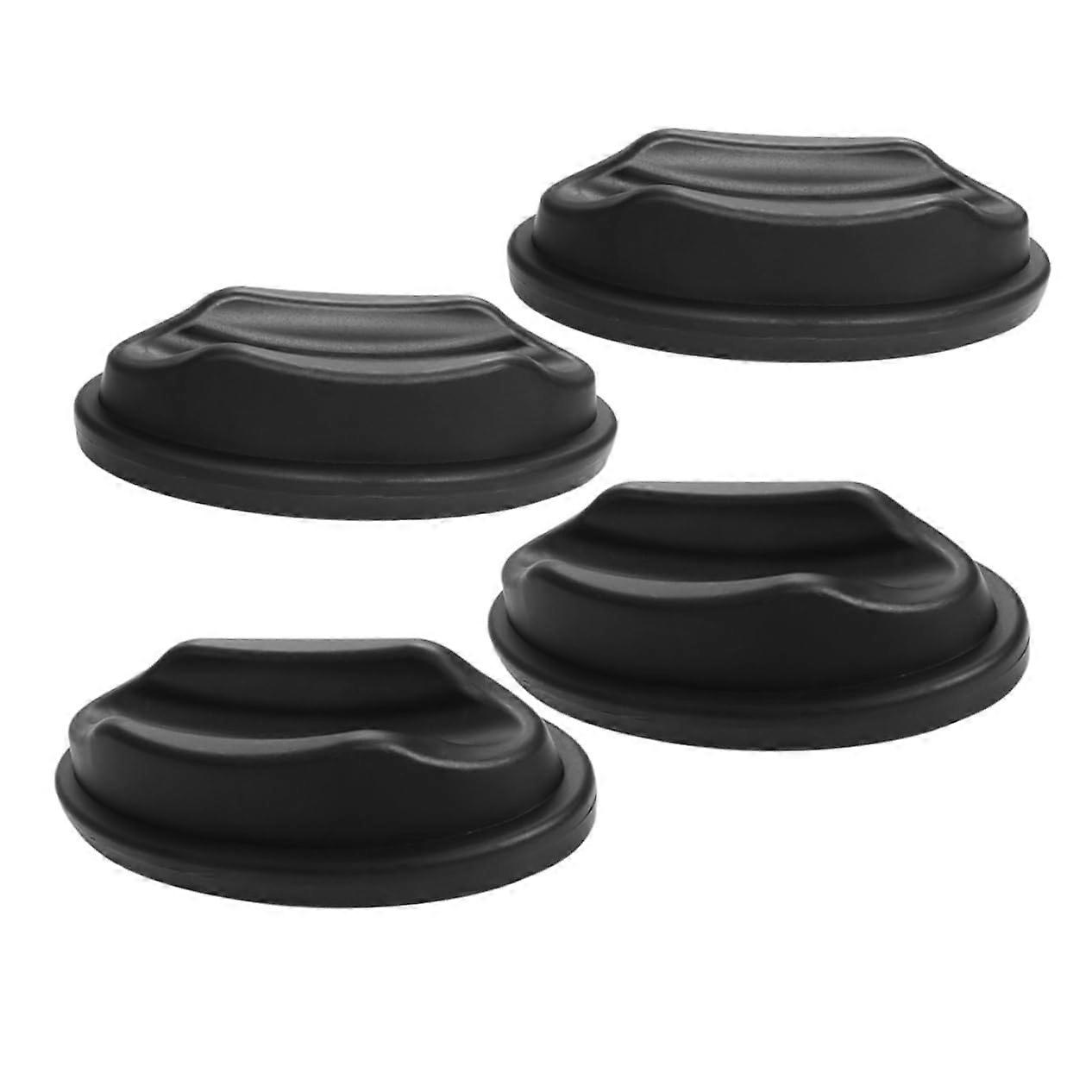 4 Pieces Bicycle Front Wheel Riser Block for Indoor Trainer Optimises Riding Posture