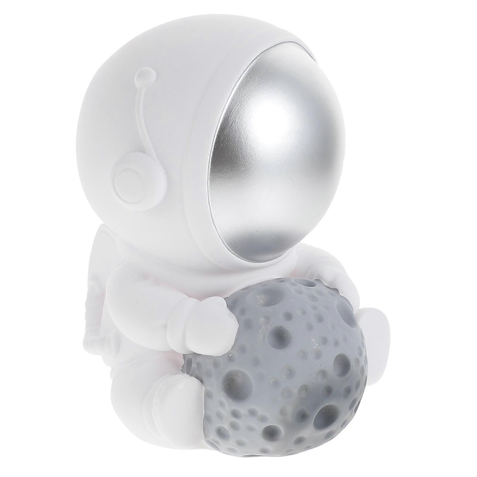 Astronaut Money Box Astronaut Piggy Bank Office Storage Holder Practical Design 1Pack