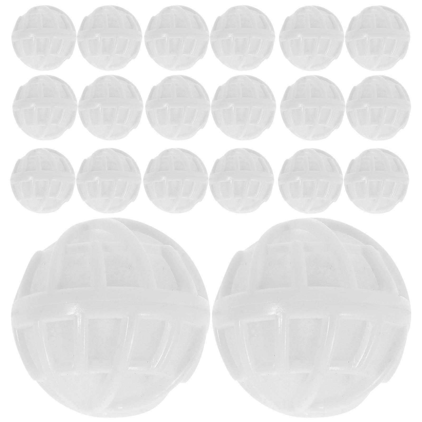 Fish Tank Round Balls Abs And Cotton Material For Aquarium Maintenance Oxygen Enhancement 20Set