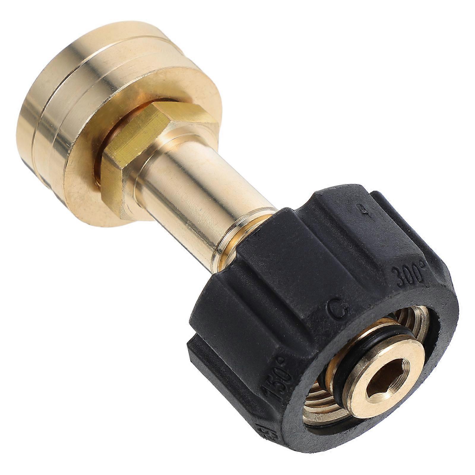 Garden Hose Fittings Connectors Adapter Copper Material Quick Connection Extension and Conversion For Hose Garden Irrigation Car 1Set